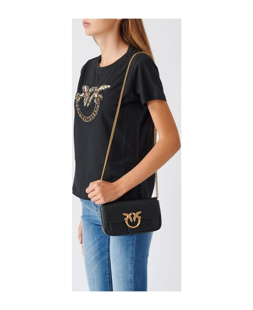 商品PINKO|Love Pocket Simply Clutch,价格¥1658,第4张图片详细描述