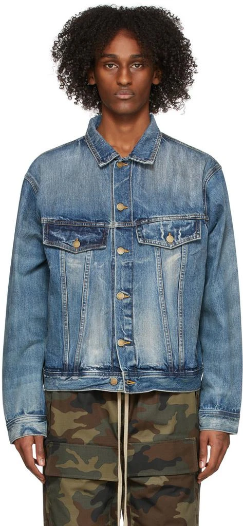 商品Fear of god|Blue Trucker Denim Jacket,价格¥3870,第1张图片