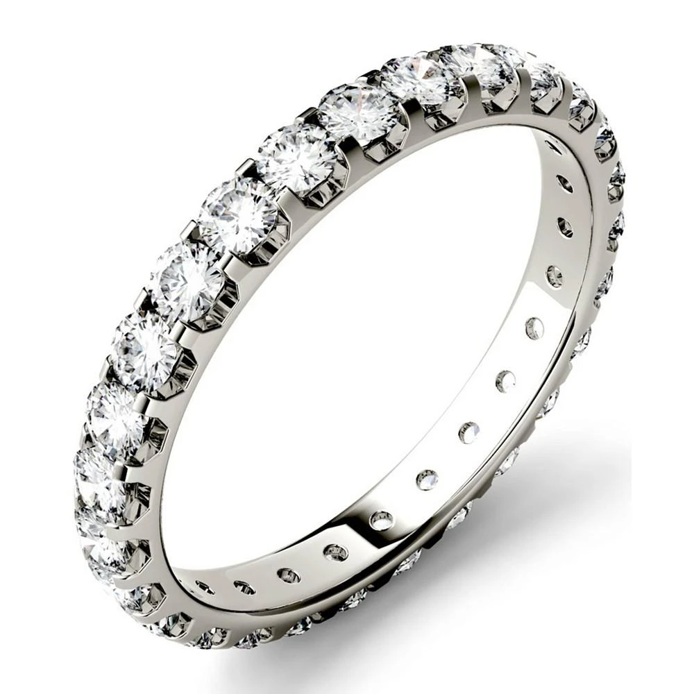 商品Charles & Colvard|Moissanite Eternity Band (1 ct. t.w. DEW) in 14k White Gold or 14k Yellow Gold,价格¥5670,第1张图片
