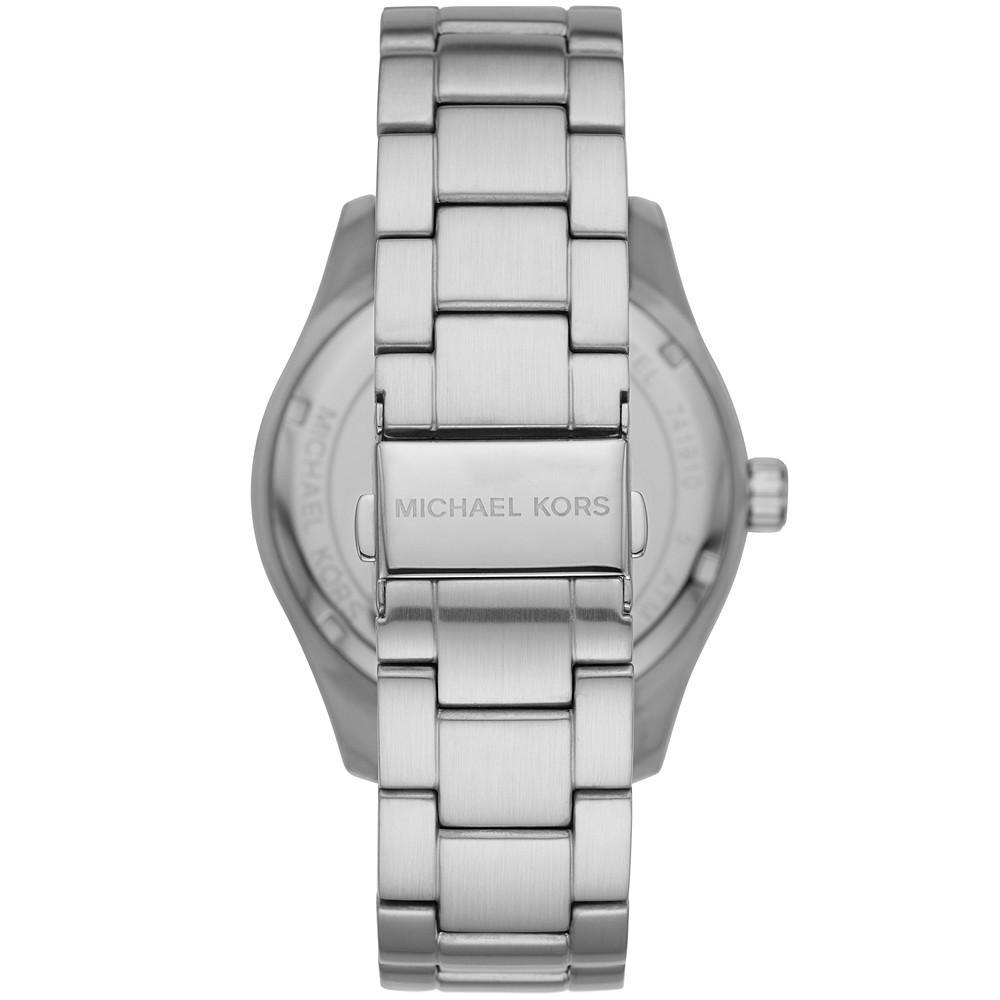 商品Michael Kors|Layton Three - Hand Stainless Steel Watch,价格¥1684,第4张图片详细描述