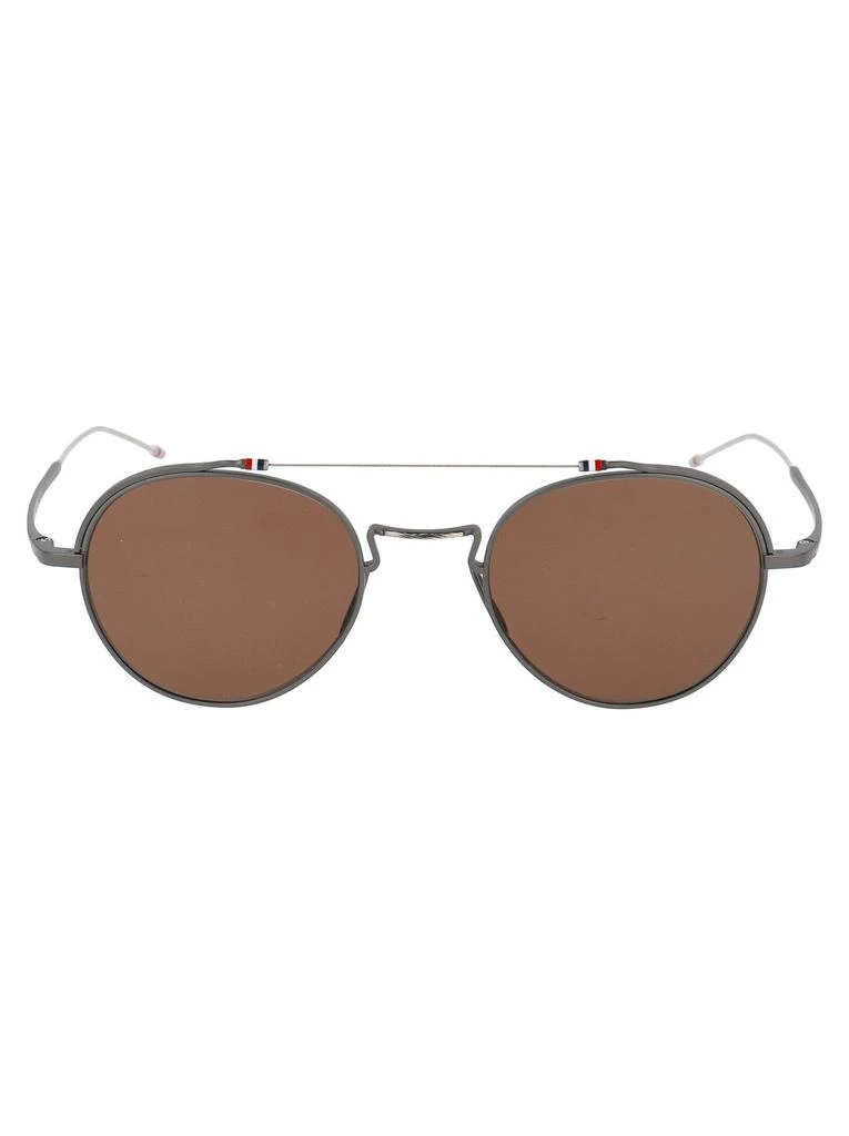 商品Thom Browne|Thom Browne Eyewear Round Sunglasses,价格¥4113,第1张图片