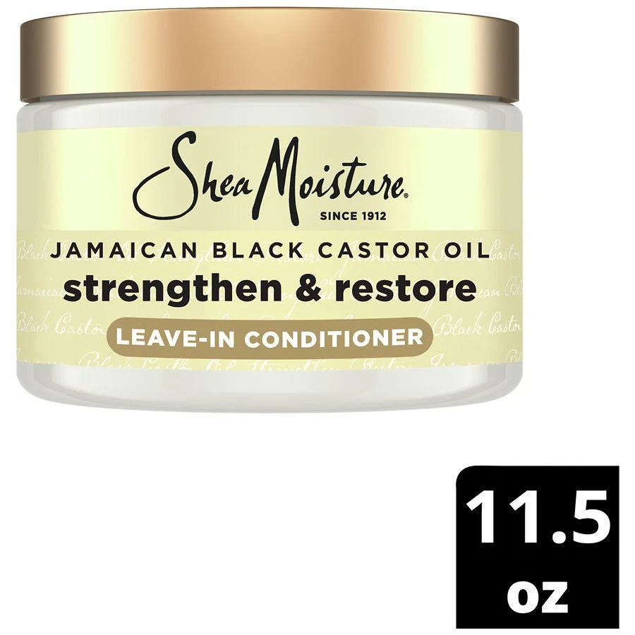 商品SheaMoisture|Leave In Conditioner 100% Pure Jamaican Black Castor Oil 100% Pure Jamaican Black Castor Oil,价格¥82,第3张图片详细描述