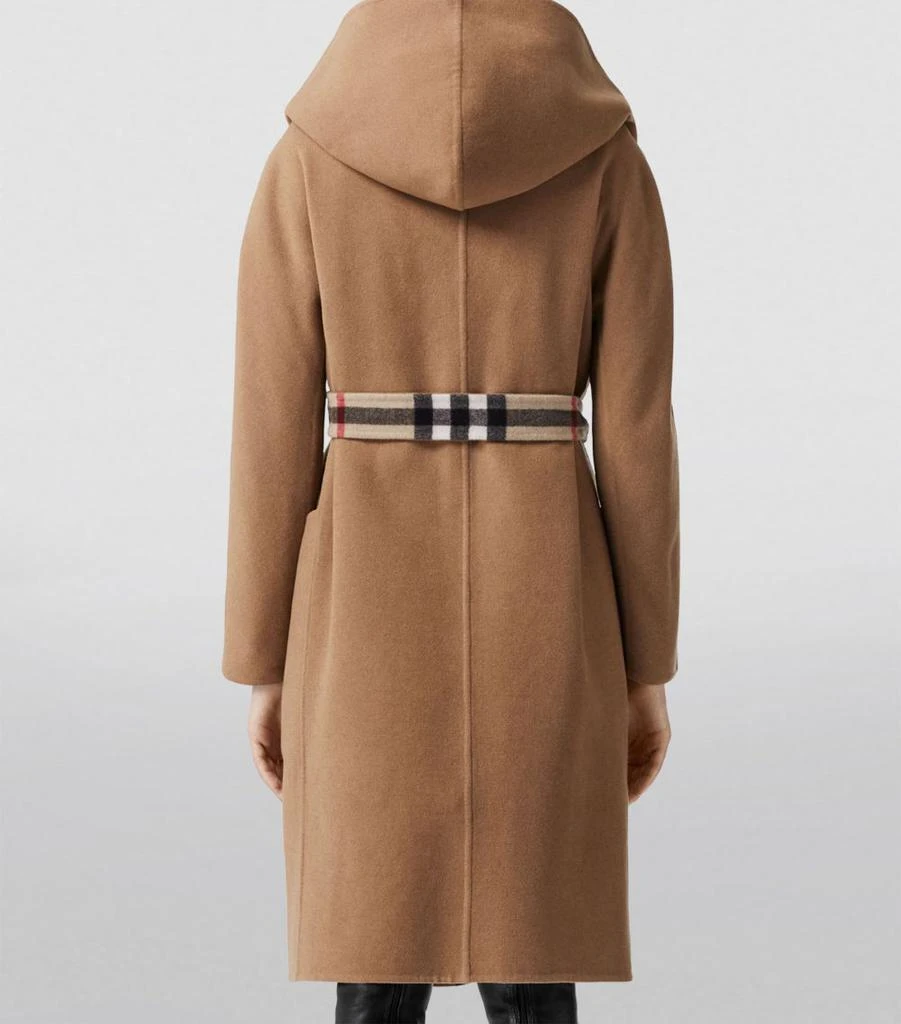 商品Burberry|Wool Wrap Coat,价格¥28062,第3张图片详细描述