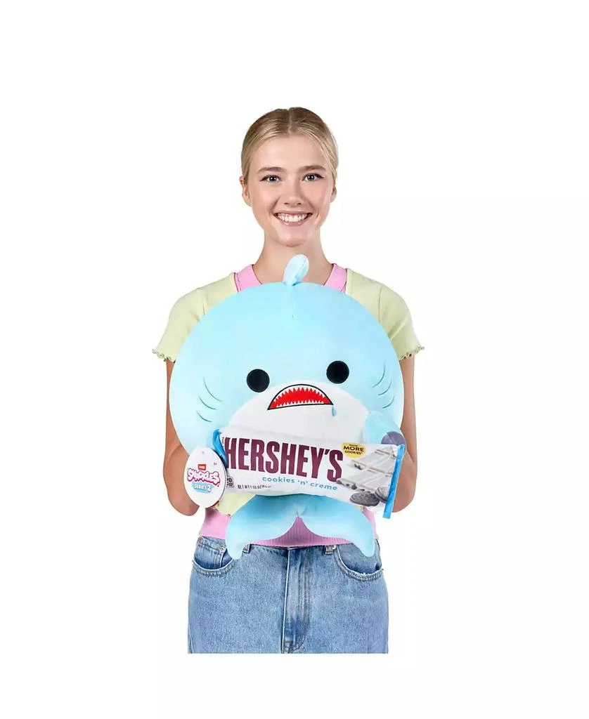 商品Snackles|Zuru Large Shark and Hershey Cookie n Cream Soft Plush Toy,价格¥183,第2张图片详细描述