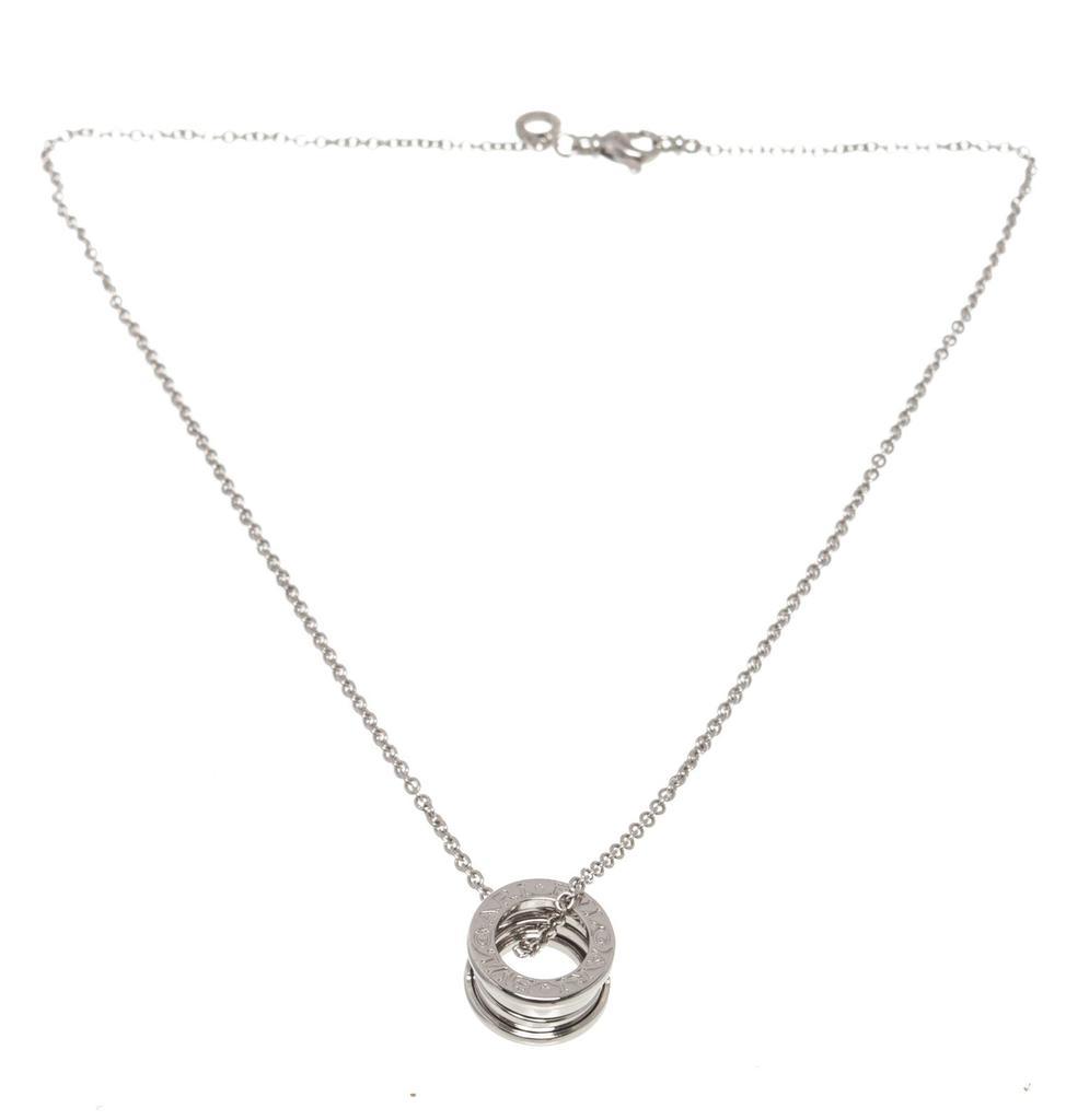 商品[二手商品] BVLGARI|Bvlgari Silver B.Zero 1 Pendant Necklace,价格¥16933,第1张图片