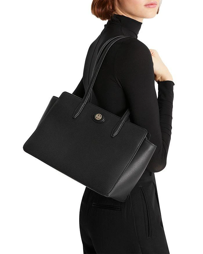 商品Tory Burch|Small Robinson Pebbled Leather Tote,价格¥2057,第2张图片详细描述