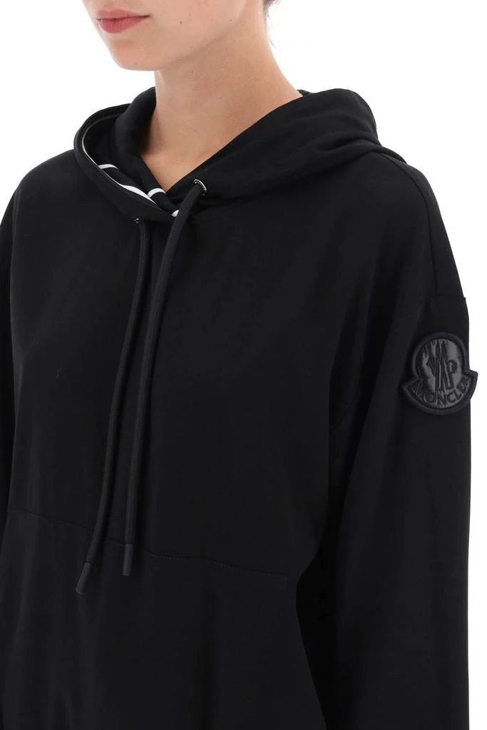 商品Moncler|Moncler basic envers satin hoodie,价格¥1912,第4张图片详细描述