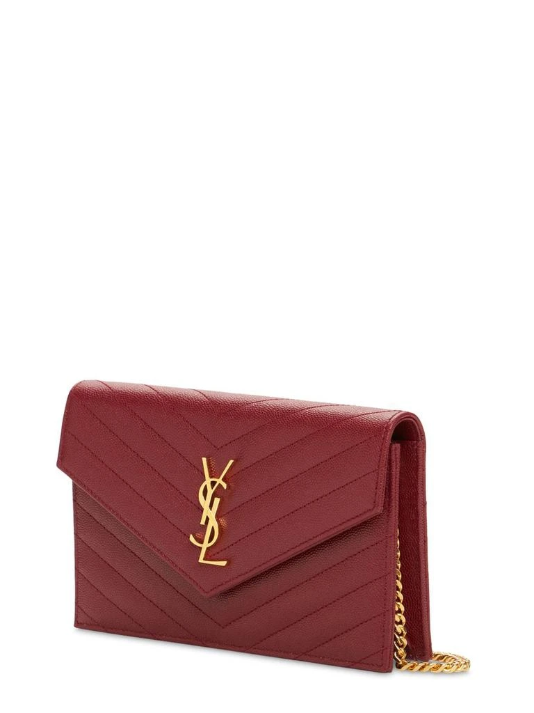 商品Yves Saint Laurent|Small Monogram Quilted Leather Bag,价格¥10991,第3张图片详细描述