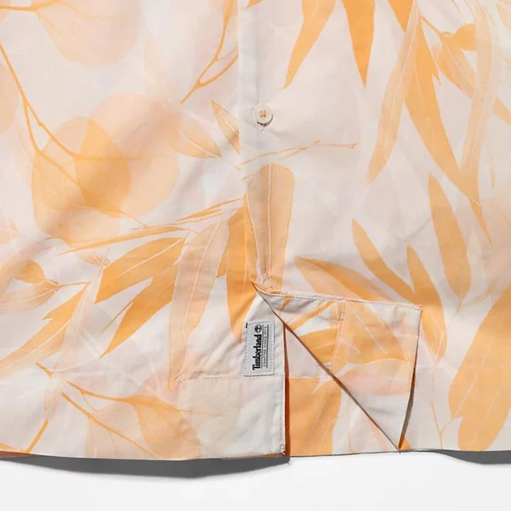 商品Timberland|Organic Cotton Resort Shirt for Men in White,价格¥417,第3张图片详细描述