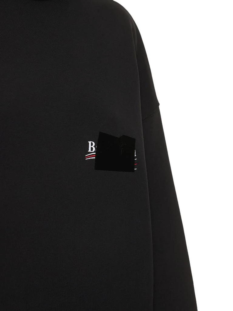 商品Balenciaga|Medium Fit Cotton Sweatshirt,价格¥10651,第3张图片详细描述