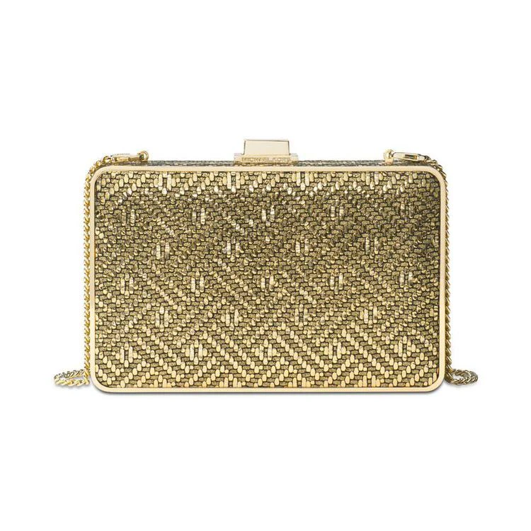 商品Michael Kors|MICHAEL  Pearl Medium Box Clutch,价格¥526,第1张图片