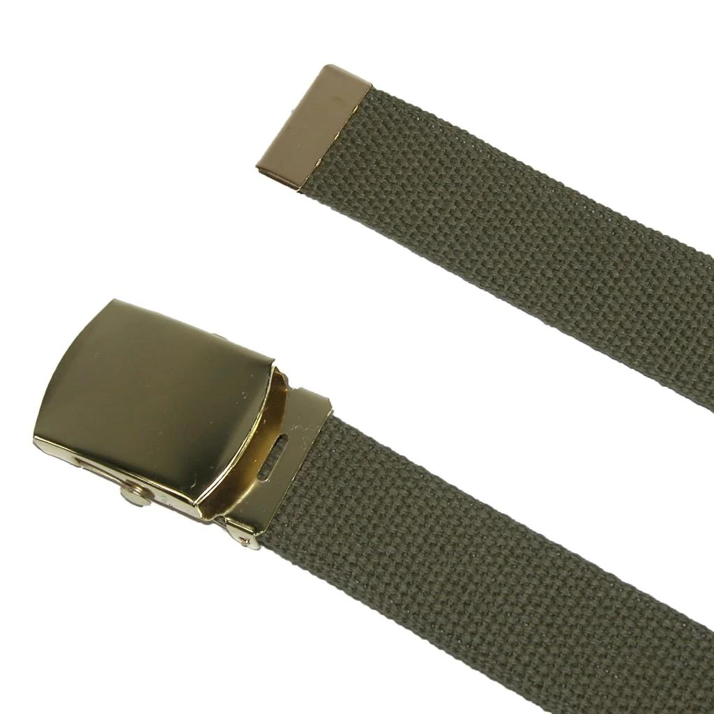 商品CTM|Kid's Cotton Belt with Brass Military Buckle (Pack of 2 Colors),价格¥111,第2张图片详细描述