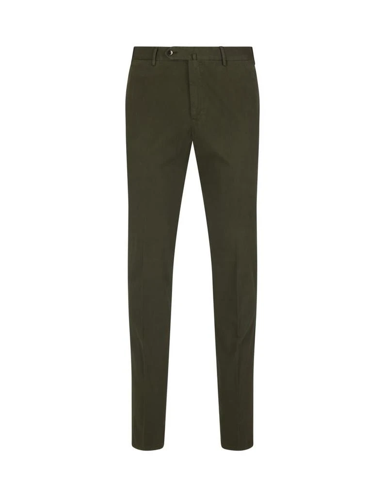 商品PT TORINO|PT TORINO Slim Fit Trousers In Military Stretch Gabardine,价格¥1165,第1张图片