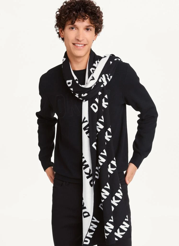 商品DKNY|Allover Logo Scarf,价格¥449,第2张图片详细描述