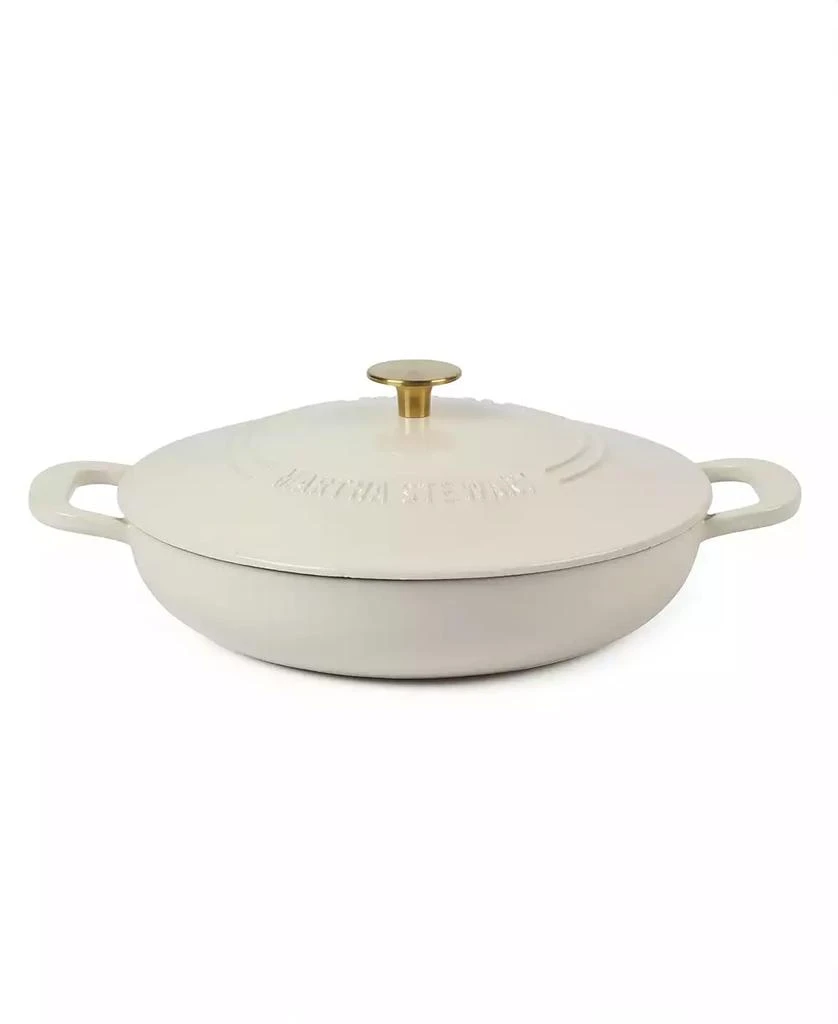 商品Martha Stewart|Braiser Enamel Cast Iron 3.5 Quart Dutch Oven,价格¥447,第1张图片