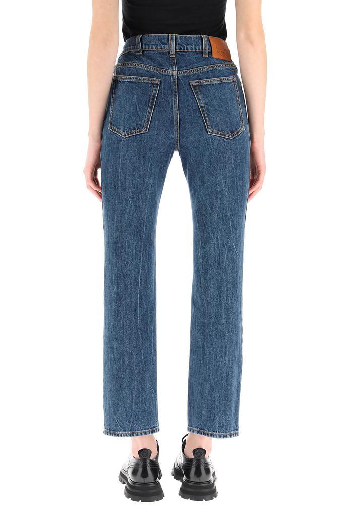 商品Alexander McQueen|Alexander mcqueen boyfriend slim medium wash jeans,价格¥2960,第5张图片详细描述