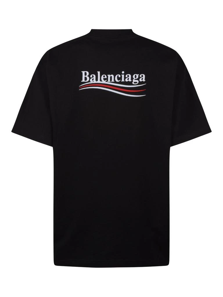 商品Balenciaga|Balenciaga Political Campaign Logo Printed Crewneck T-Shirt,价格¥3626-¥5262,第2张图片详细描述
