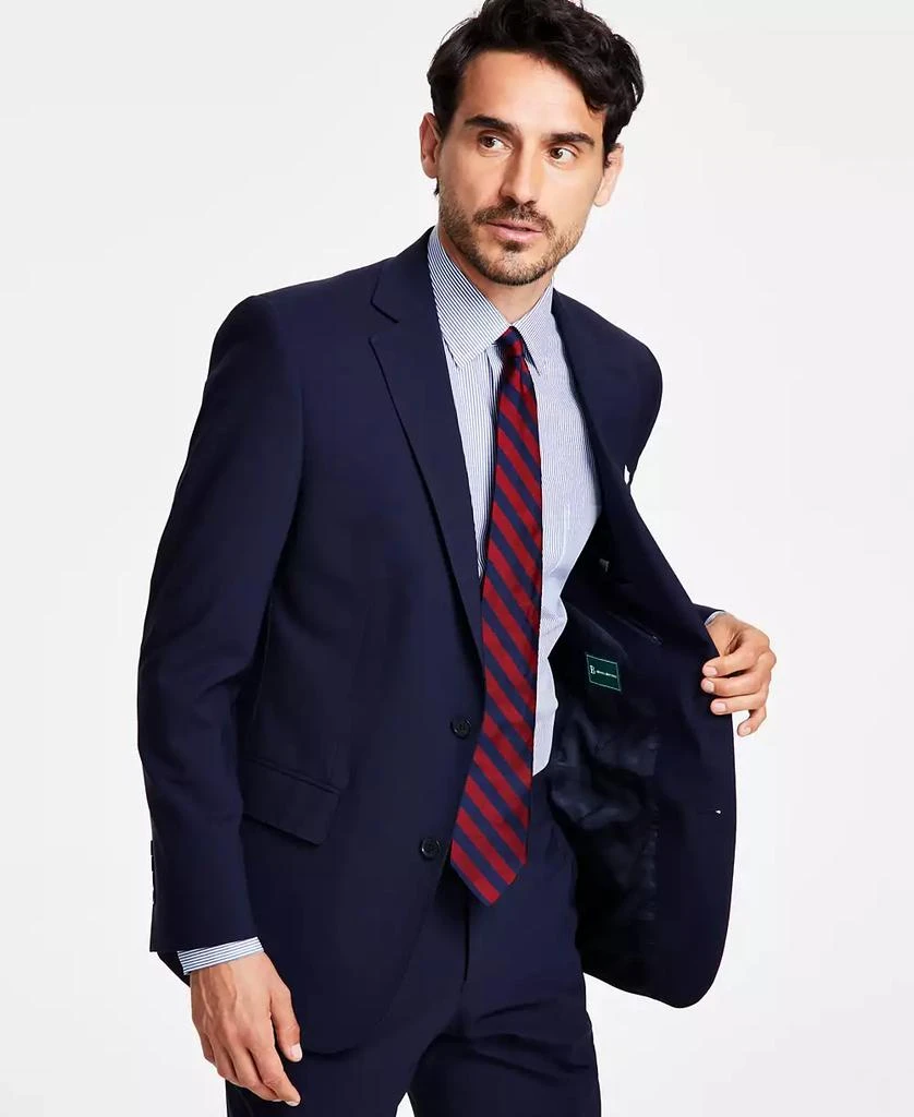 商品Brooks Brothers|Men's Classic-Fit Stretch Wool Blend Suit Jacket,价格¥2042,第4张图片详细描述