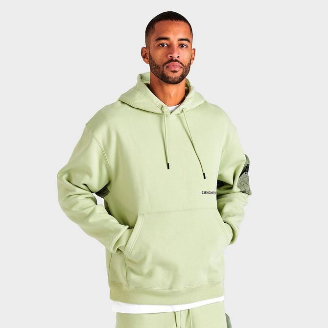 商品Jordan|Men's Jordan 23 Engineered Fleece Graphic Print Pullover Hoodie,价格¥1092,第5张图片详细描述