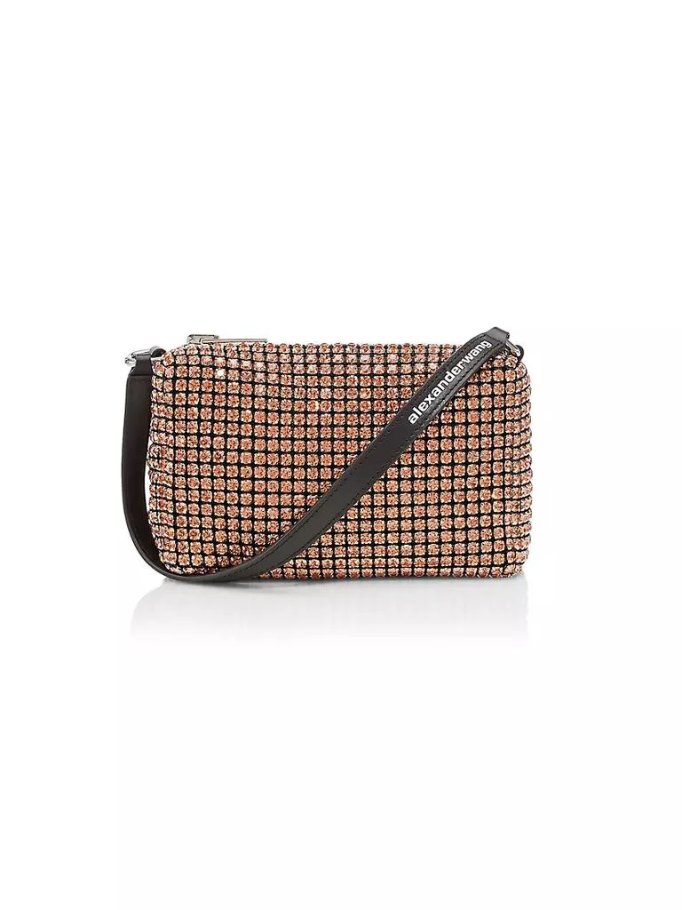 商品Alexander Wang|Medium Heiress Rhinestone Mesh Pouch,价格¥2774,第1张图片