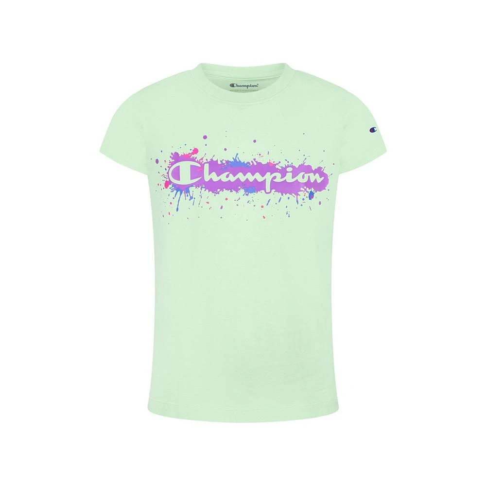 商品CHAMPION|Little Girls Paint Splatter Graphic T-shirt,价格¥72,第1张图片