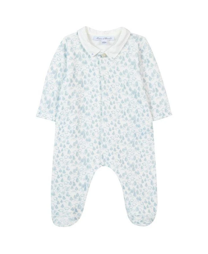 商品Tartine et Chocolat|Boys' Winter Landscape Footed Pajamas - Baby,价格¥240,第1张图片