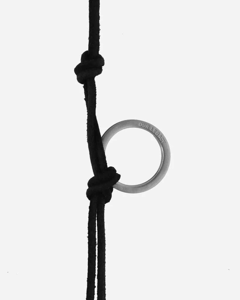 商品Our Legacy|Ladon Leather Chain Black,价格¥746,第3张图片详细描述