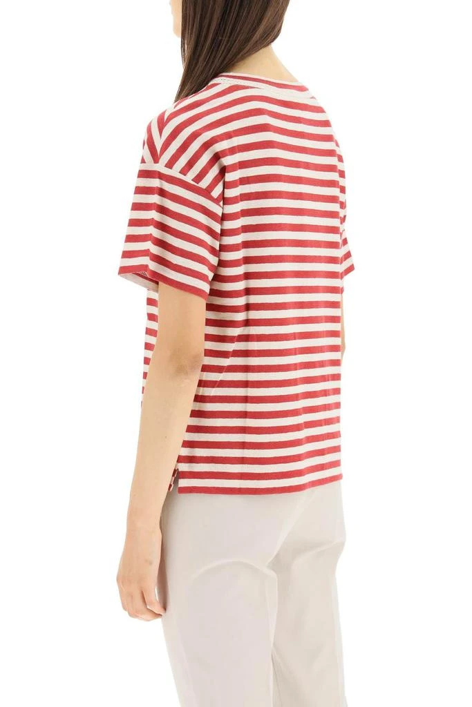 商品Weekend Max Mara|LINEN JERSEY T-SHIRT,价格¥378,第4张图片详细描述