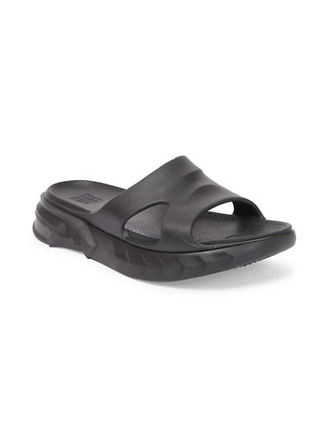 商品Givenchy|Teaser Capsule Marshmallow Slider Rubber Sandals,价格¥2823,第2张图片详细描述
