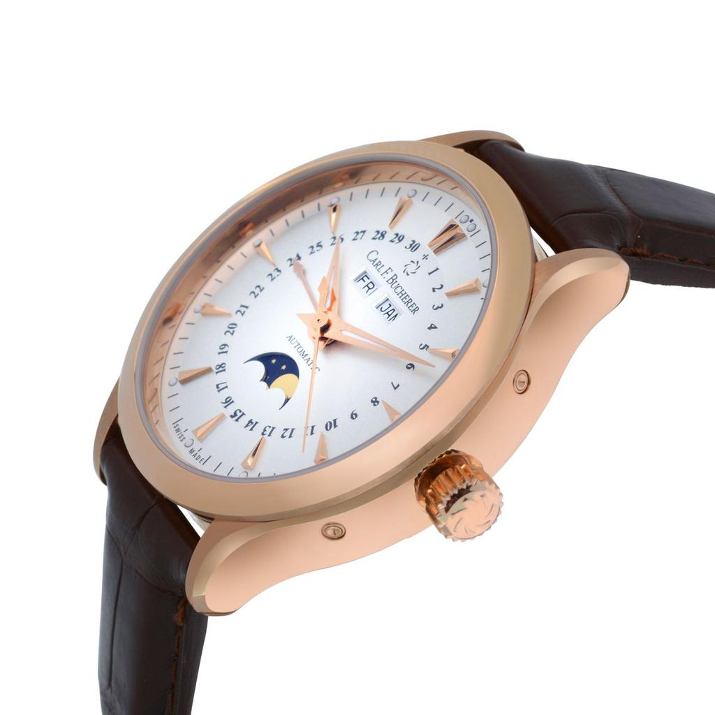 Carl F. Bucherer Manero MoonPhase 18K Rose Gold Automatic Men's Watch 00.10909.03.13.01商品第2张图片规格展示