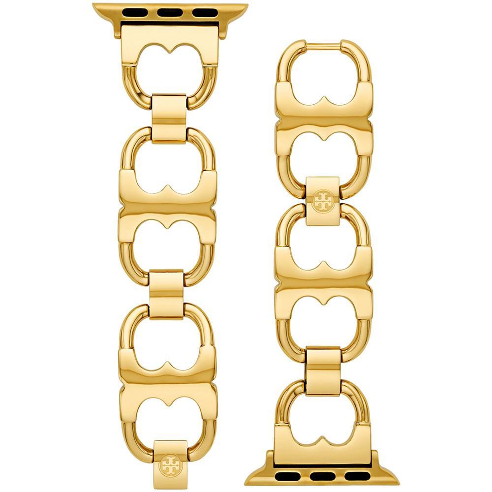 商品Tory Burch|Gold-Tone Stainless Steel Gemini Link Bracelet For Apple Watch® 38mm/40mm,价格¥998,第1张图片