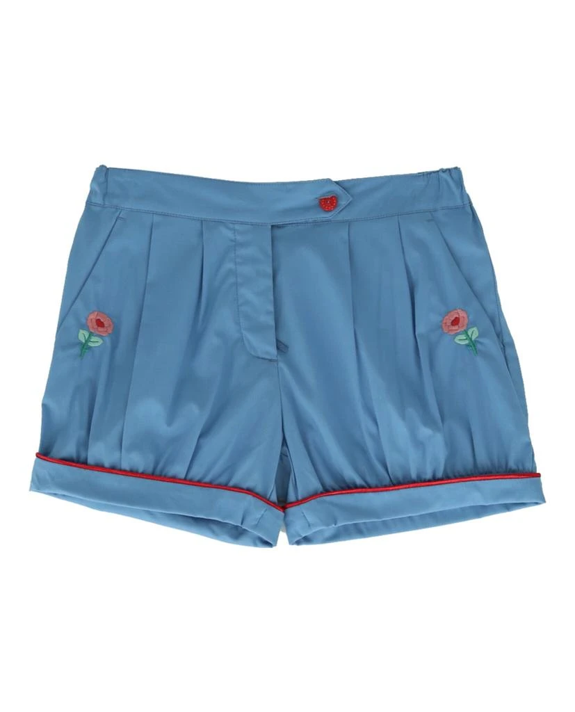 商品Gucci|Floral Embroidered Poplin Shorts,价格¥817,第1张图片
