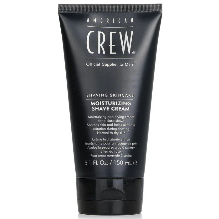 商品American Crew|American Crew 保湿剃须霜（适用于中性及干性肌肤） 150ml/5.1oz,价格¥126,第1张图片