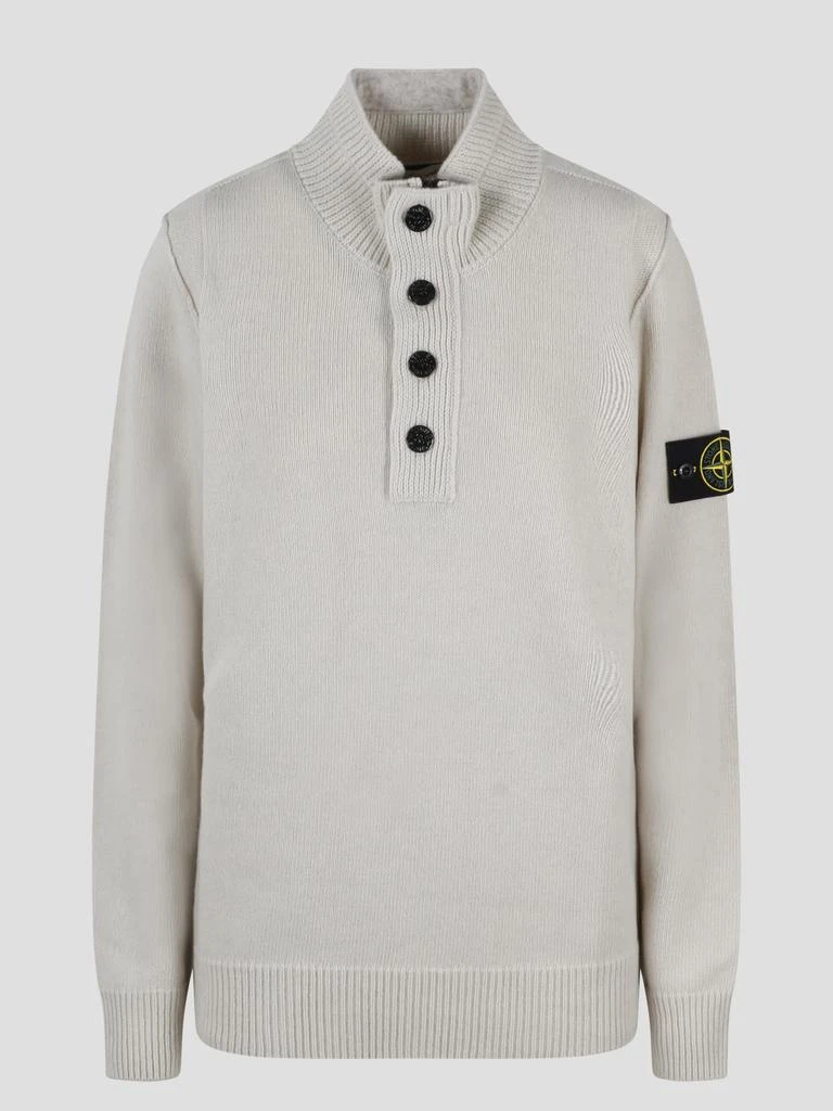 商品Stone Island|Half-zip Knit Pullover,价格¥3083,第1张图片