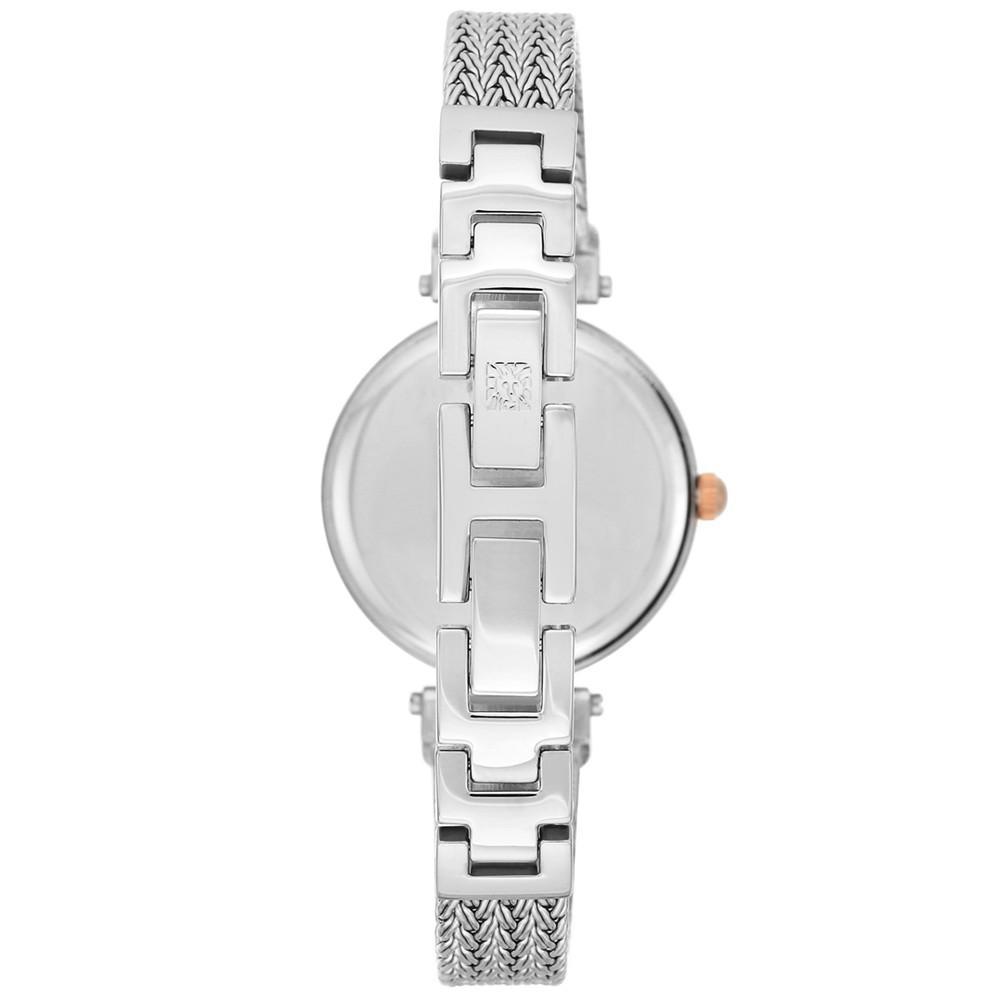 商品Anne Klein|Women's Stainless Steel Mesh Bracelet Watch 30mm,价格¥418,第5张图片详细描述