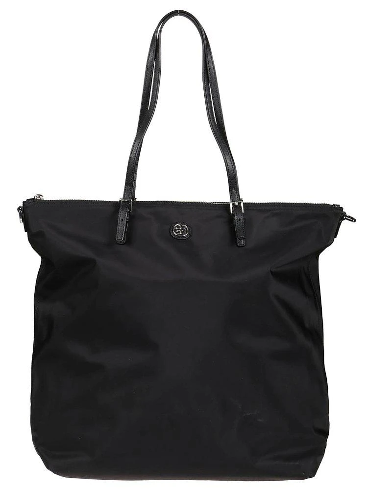 商品Tory Burch|Tory Burch Logo Plaque Zipped Tote Bag,价格¥1923,第1张图片