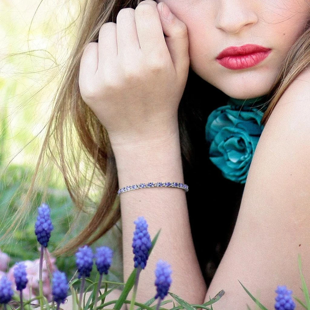 商品Julianna B|Tanzanite and White Topaz Bracelet,价格¥1994,第4张图片详细描述