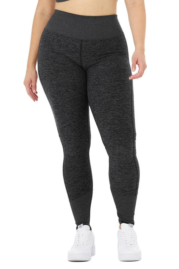 High-Waist Alosoft Lounge Legging - Dark Heather Grey 商品
