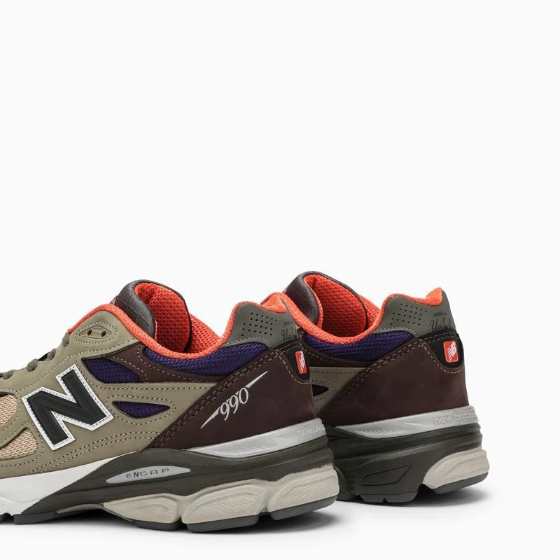 商品New Balance|New Balance Brown/beige/cream 990v2 Teddy Santis sneakers,价格¥1721,第5张图片详细描述
