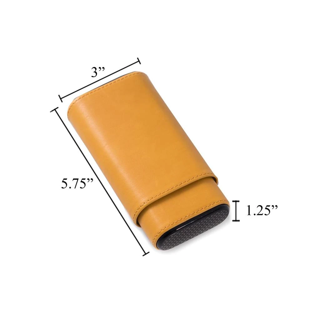 商品Bey Berk|Lewis Leather Cigar Case,价格¥469,第3张图片详细描述