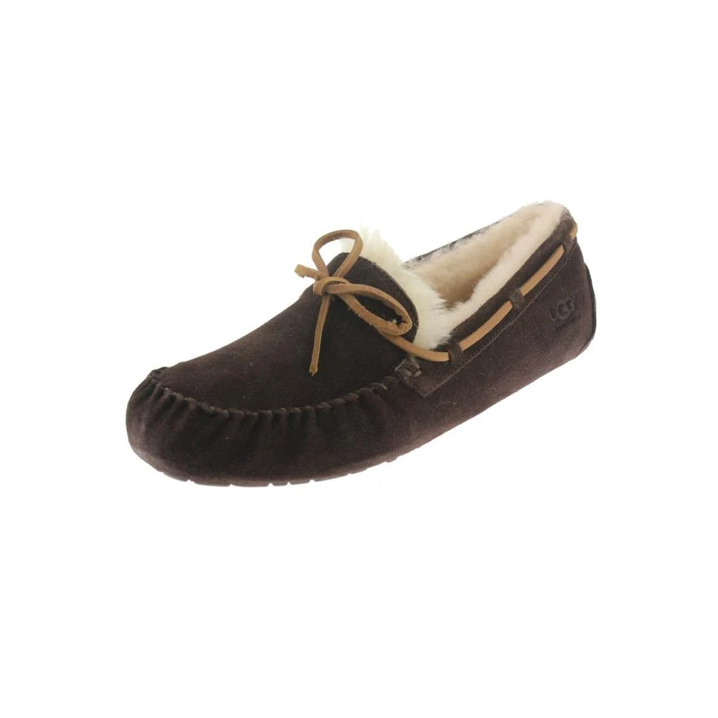 商品UGG|Ugg Olsen Men's Suede Wool Lined Moccasin Slippers,价格¥510,第1张图片