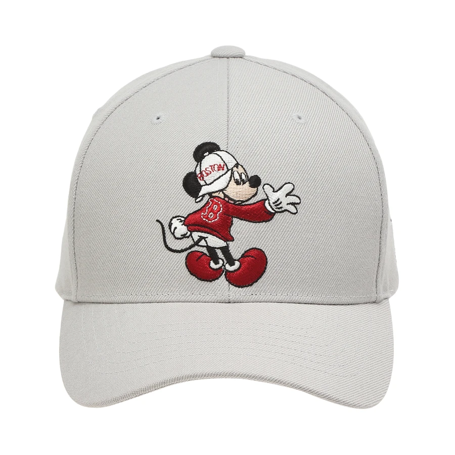 【享贝家】MLB 迪士尼米奇联名侧边logo 棒球帽 灰色32CPKA011-43M-FREE 商品