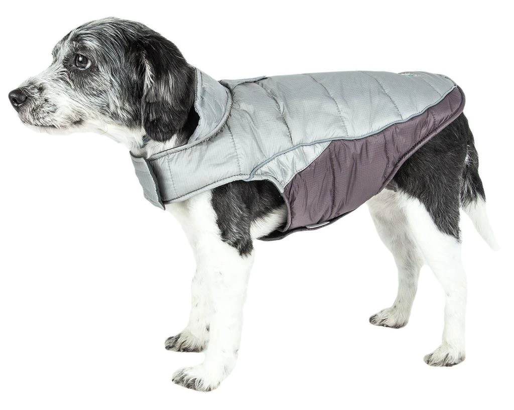 商品Dog Helios|Hurricane-Waded Plush 3M Reflective Insulated Winter Dog Coat,价格¥450,第3张图片详细描述