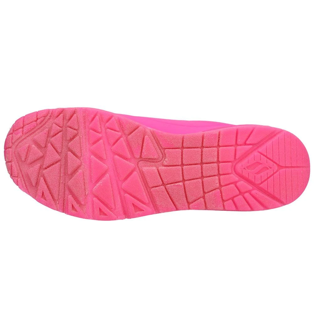 商品SKECHERS|Uno Nightshades Perforated Lace Up Sneakers,价格¥503,第5张图片详细描述
