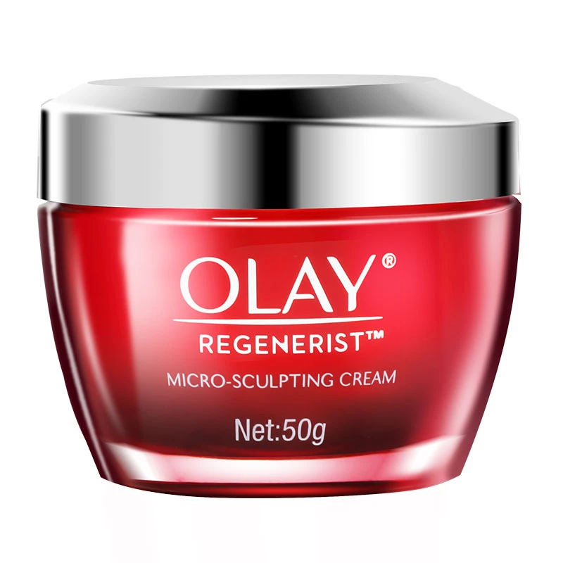 商品Olay| 新版Olay大红瓶 玉兰油新生塑颜金纯面霜50g保湿抗氧化抗皱,价格¥211,第1张图片