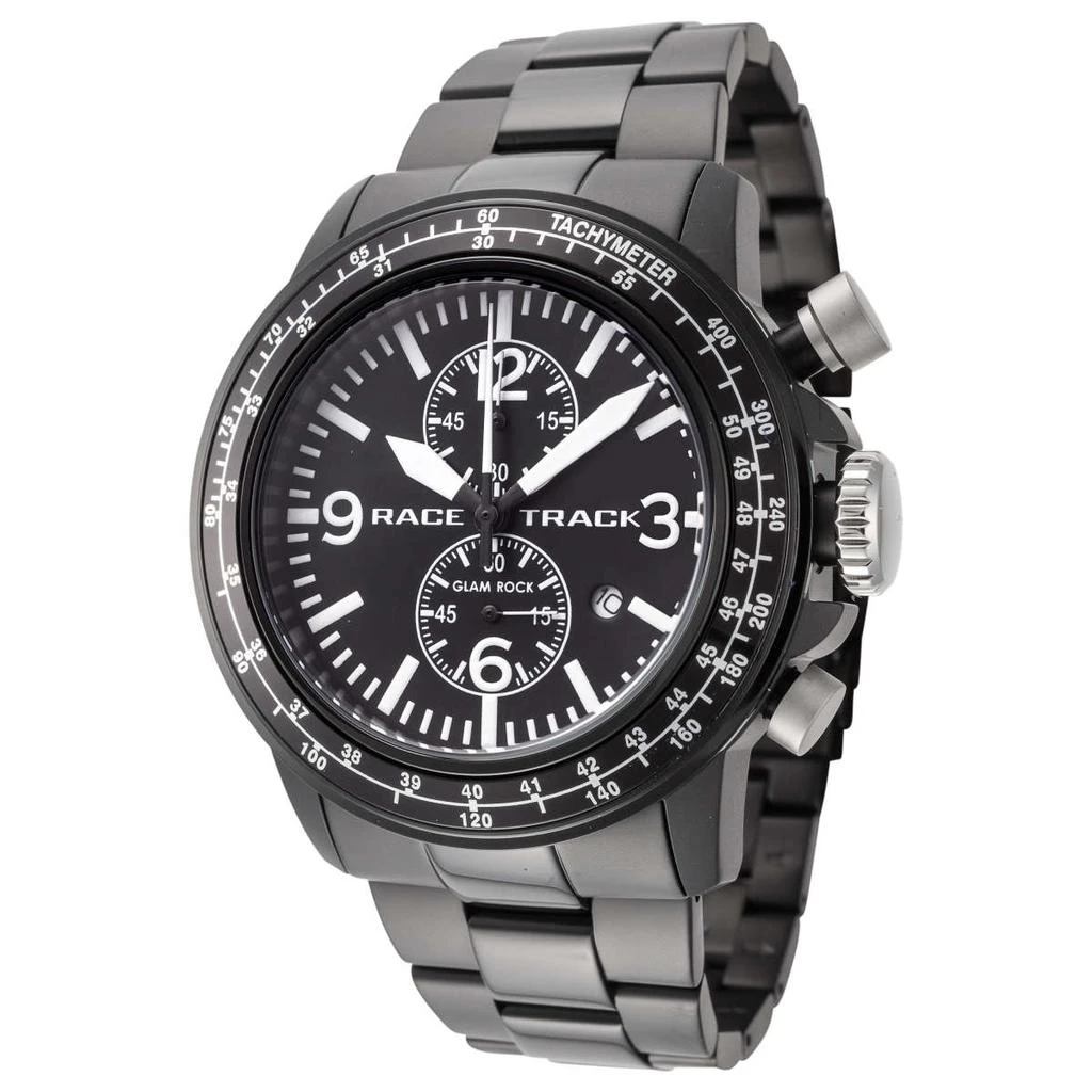 商品Glam Rock|Glam Rock Racetrack Action Tachymeter Men's Watch,价格¥531,第1张图片