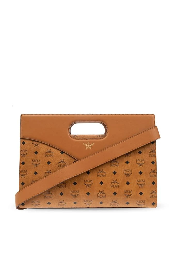 商品MCM|MCM Medium Diamond Visetos Top Handle Bag,价格¥6258,第1张图片