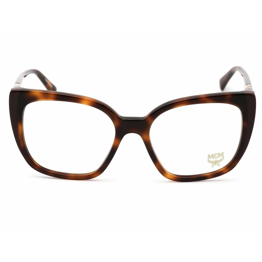 商品MCM|MCM Women's Eyeglasses - Tortoise/Burgundy Cat-Eye Acetate Frame | MCM2726 234,价格¥235,第2张图片详细描述