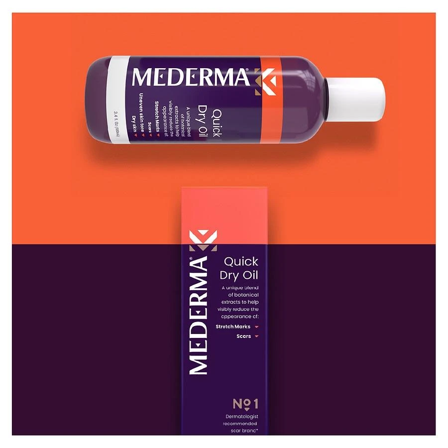 商品Mederma|Quick Dry Oil Scar & Stretch Mark Treatment Unscented,价格¥112,第3张图片详细描述