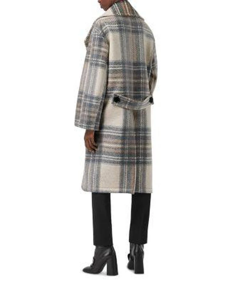 Halliday Plaid Wool Peacoat 商品